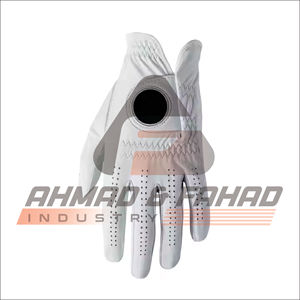 Gants de golf gaucher de qualité supérieure les plus vendus Logo personnalisé Élégant équipement de sport respirant en cuir Cabretta véritable - Product Image 2
