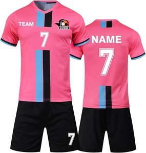批发训练足球服快干涤纶服装队服定制设计男士穿时尚足球服 - Product Image 1