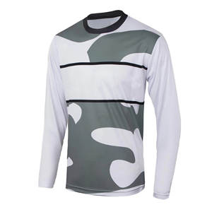 Maillots de course respirants tendance, nouveau style, séchage rapide, confortables, manches longues, pour hommes - Product Image 1