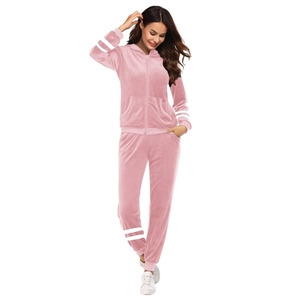 Ensemble survêtement personnalisé pour femmes, ensemble de survêtement en molleton 2 pièces, jogging en molleton pour femmes, ensembles deux pièces pour femmes - Product Image 2