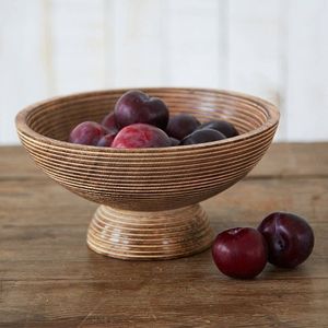 Elegantes cuencos de madera para servir, perfectos para presentar platos con elegancia en cenas o reuniones familiares informales - Product Image 2