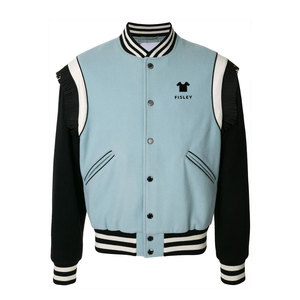Men's 100% Cotton Breathable Customizable Letterman Jacket Durable Oversized Fit Stand Collar Comfortable for Everyday <b>Winter</b> - Product Image 1