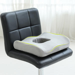 Almofada Média Firme Antiderrapante Gel Ortopédico Memória Espuma Almofada do assento Praça Anti-Decúbito Almofada Hemorróida Alívio Da Dor - Product Image 4