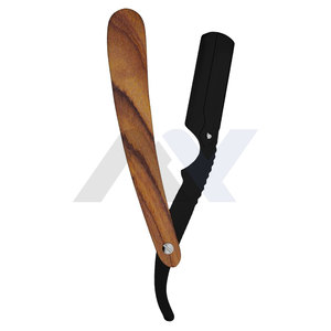 Classic Rosewood Salon Barber <b>Edge</b> <b>Razor</b> Stainless Steel Cut Throat Shaving <b>Razor</b> with Blades Professional <b>Straight</b> <b>Razor</b> - Product Image 5