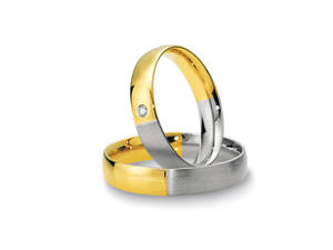 Anillo de Compromiso de Boda con Diseño Moderno y Elegante, Anillo de Diamantes Grandes con Forma Redonda - Product Image 3