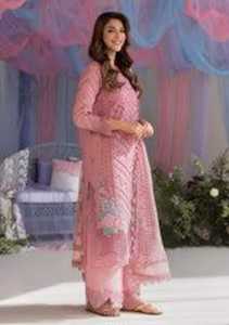 ชุดซอลวาร์พร้อมกระดุมปักลายรูปหมาจิ้งจอกหนักชุดผ้าไหมแบบดั้งเดิมพิมพ์ลาย - Product Image 3