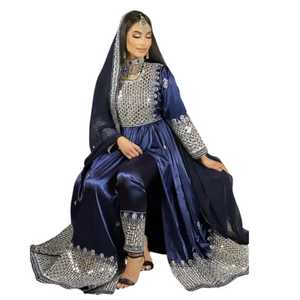 เดรสยาวปักสไตล์อัฟกานิสถานมาใหม่ชุดเดรสยาวสไตล์อัฟกานิสถาน - Product Image 5