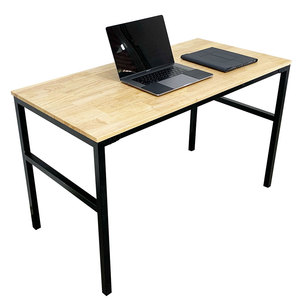 Escritorio Minimalista para Computadora 120x60x75 (cm) con Reposapiés, Requiere Ensamblaje, Modelo en Forma de U SPD68146 - Product Image 1