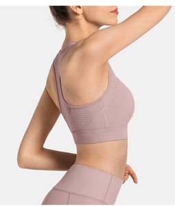 Vêtements d'entraînement de yoga personnalisés pour femmes Vêtements de fitness de couleur unie Gym Confortable Trendy Respirant Taille élastique pour femmes - Product Image 2