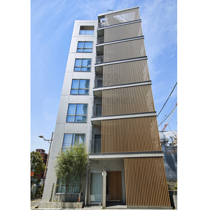Revêtement <span class=keywords><strong>vertical</strong></span> en lattes d'aluminium pour façade extérieure résidentielle - Product Image 2