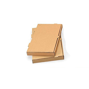 กล่องพิซซ่าขนมปังแบนกระดาษคราฟท์ธรรมดาขนาด14x7x1.5กล่องกระดาษรีไซเคิลหนาพกพาออกแบบโลโก้ได้ตามต้องการ - Product Image 3