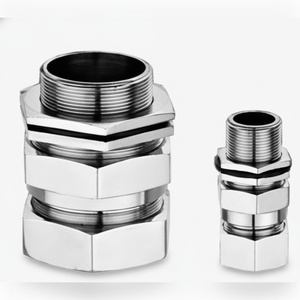 Presse-câble en laiton à double compression de bonne qualité, résistant aux intempéries, SFP01SS 34ET, filetage M20, IP66, pour câbles de 8 à 12 mm - Product Image 4