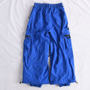 Venta al por mayor de los hombres de cintura alta OEM Casual deporte al aire libre pantalones a prueba de viento de pierna ancha pantalones de esquí sueltos Fit Snowboard Pantalones para hombres - Product Image 4