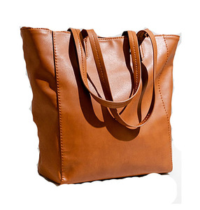 Sac fourre-tout en cuir décontracté pour femmes sur mesure Design étanche à la mode avec fermeture à glissière Cuir PU léger quantité minimale de commande bas - Product Image 4