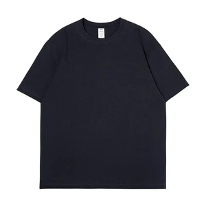Camiseta de algodón 230 Gsm con logotipo personalizado, ropa de calle transpirable de verano, Camiseta básica diaria, Camiseta de algodón uniforme para Hombre - Product Image 2