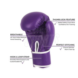 Nueva llegada Guantes de boxeo profesionales Guantes de boxeo cómodos Guantes de boxeo para hombres más vendidos Guantes DE BOXEO - Product Image 3