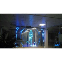 Écran LED transparent TOPvision, raccordement sans joint, conception sans interstice, câble dissimulé, modulaire pour installation sur grandes murs vitrés