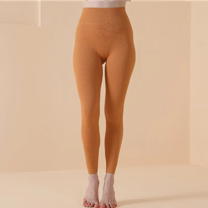 Imprimé Scrunch Bum Active Wear femmes taille haute élastique Yoga Leggings pantalon Gym Fitness porter sans couture Legging serré dames - Product Image 2