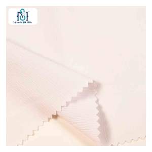 Yoriu ผ้าสแปนเด็กซ์โพลีเอสเตอร์ย้อมสีธรรมชาติธรรมดาสำหรับเดรสยาว - Product Image 2