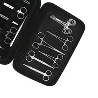 Kit de instrumentos veterinarios de Cirugía General Juego de instrumentos quirúrgicos básicos de acero inoxidable de la mejor calidad