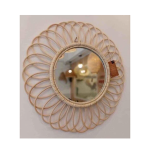 Miroirs muraux en rotin, miroirs décoratifs, miroirs de maquillage, miroirs de table, miroirs de maquillage en vrac pour l'exportation du Vietnam - Product Image 6