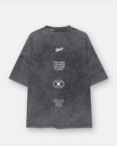 Impression personnalisée de haute qualité T-shirt pour hommes lourds T-shirt vintage en coton vierge T-shirt surdimensionné à épaules tombantes - Product Image 3