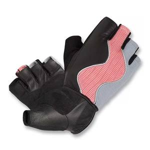 Gants de Fitness en cuir suédé avec paume rembourrée, pour exercices d'haltérophilie - Product Image 4