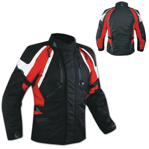Chaqueta de cuero de carreras de motos de invierno Unisex de alta calidad a prueba de viento de talla grande con logotipo personalizado chaqueta de cuero más vendida - Product Image 1
