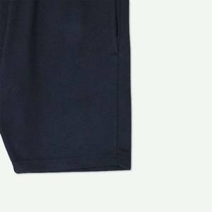 Pantalones cortos personalizados OEM azul marino para ropa de hombre talla grande estilo callejero algodón transpirable ropa de verano deportes hombres cortos - Product Image 3