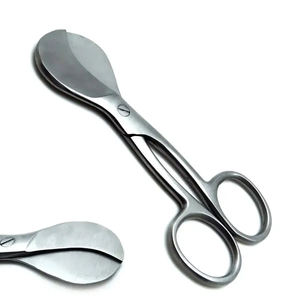 Tijeras quirúrgicas para cordón umbilical de grado quirúrgico, tijeras para obstetricia y cordón umbilical ginecológico, 4 1/4 pulgadas - Product Image 2