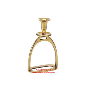 Juego de 2 portavelas con acabado Mett de Metal para el hogar, balcón y jardín, portavelas de lujo decorativo a la venta - Product Image 4