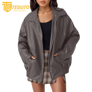 Abrigos de invierno para mujer, abrigo grueso de piel de oveja auténtica, chaqueta de cuero para mujer, chaqueta de aviador, chaquetas de piel de oveja para mujer - Product Image 2