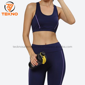 Vente en gros de soutien-gorge de sport pour femmes pour la salle de sport vêtements de sport respirant femmes dos croisé soutien élevé soutien-gorge de sport de yoga pour femmes - Product Image 4