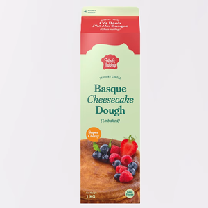 OEM/ODM Crème non laitière de qualité supérieure Vente en gros Boulangerie HALAL Pâte à fromage basque Goût de fromage 1KG Bon prix - Product Image 1
