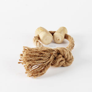 Anneau de traction en bois de café pour chien, vente en gros, réduit la mastication destructrice, jouet de traction écologique pour chien, fabricant vietnamien, faible MOQ - Product Image 1