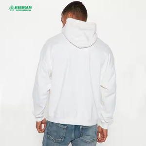Sweat à capuche unisexe personnalisé avec strass, coupe droite, effet délavé, imprimé sérigraphié, en molleton 100% - Product Image 1