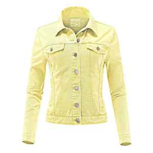 Chaqueta Vaquera de Manga Larga para Mujer, Hecha a Medida, 100% Algodón, Chaqueta Lisa de Invierno, Bordada, Talla Grande, Ropa Casual - Product Image 5