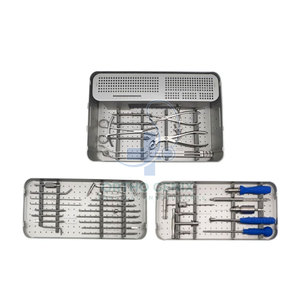 Juego de instrumentos ortopédicos de fragmentos grandes, Kit quirúrgico de reparación ósea, Manual de acero satinado de alta calidad para hospitales y clínicas - Product Image 1