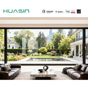 <span class=keywords><strong>Ventanas</strong></span> y Puertas Estándar de EE. UU. de Huasin, Ventana Abatible Interior de Aluminio con Doble Vidrio Aislante Térmico e Impermeable Personalizada - Product Image 6