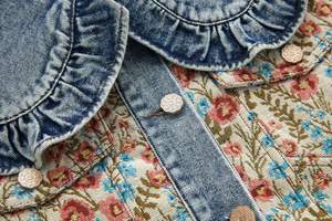 เสื้อแจ็คเก็ตผ้าแคนวาสถักคุณภาพสูงสำหรับผู้หญิง ดีไซน์ทันสมัย ขายส่งดีที่สุด รับผลิตตามแบบ ตกแต่งด้วยงานปัก - Product Image 3