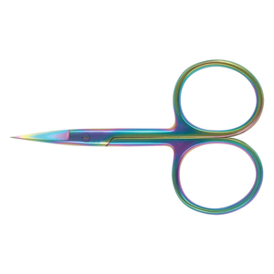 Rainbow Color Coated 4" Purpose Scissors Sharp Blade Joint Fly Tying Scissors Premium Quality Fly <b>Fishing</b> Scissors - Product Image 4