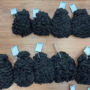 Vente en gros Paquets de Cheveux Humains Cheveux Bruts Vietnamiens Double Tirage Vapeur Cheveux Bouclés Birmans Fournisseurs Couleur Naturelle - Product Image 6