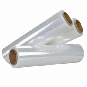 Film d'emballage de palette à main Pe d'origine vietnamienne rouleau de film étirable emballage en plastique transparent rouleau de film rétractable transparent - Product Image 1