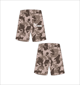 Custom Light Brown <b>Pattern</b> Basketball <b>Shorts</b> <b>Men</b> Breathable Mesh Athletic <b>Shorts</b> Summer Sportwear With Logo Printed Wholesale - Product Image 1