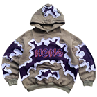 Nouvel arrivage de sweat à capuche d'hiver 100% coton au design unique, personnalisé, lavé à l'acide de haute qualité - Product Image 2