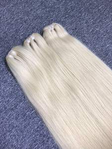 Vente en gros d'extensions de cheveux Remy vietnamiens SDD cheveux humains lisses blonds de haute qualité pour femmes tissage de cheveux - Product Image 3