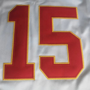 Maillot de football américain confortable 100% polyester Prix ​​bas Séchage rapide Respirant Maillot de football américain Service OEM - Product Image 6