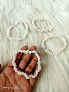Natural White Agate Chips <b>Bracelet</b> Crystal Stone Beaded Stretch <b>Bracelet</b> <b>Healing</b> Gemstone Jewelry for Men Women - Product Image 4