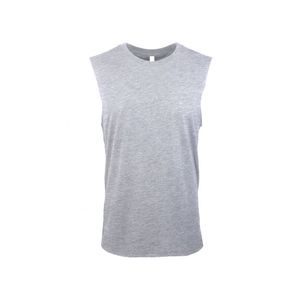 Débardeurs de sport à séchage rapide pour hommes, chemises sans manches pour vêtements de sport, débardeurs en tissu tri-mélange - Product Image 1
