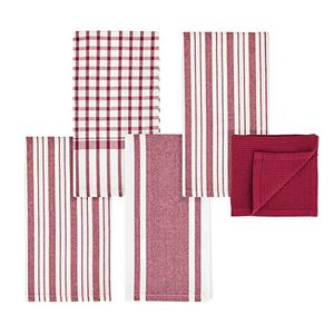 Ensemble de serviettes à vaisselle durable à séchage rapide, haute qualité 100% coton biologique personnalisé certificat GOTS étiquette privée en Stock, offre spéciale - Product Image 5